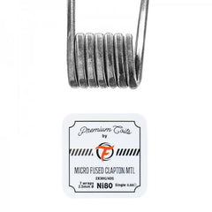 Micro Fused Clapton MTL Ni80 0.88Ω New Version (10pcs) - Fumytech - VAPELA STORE
