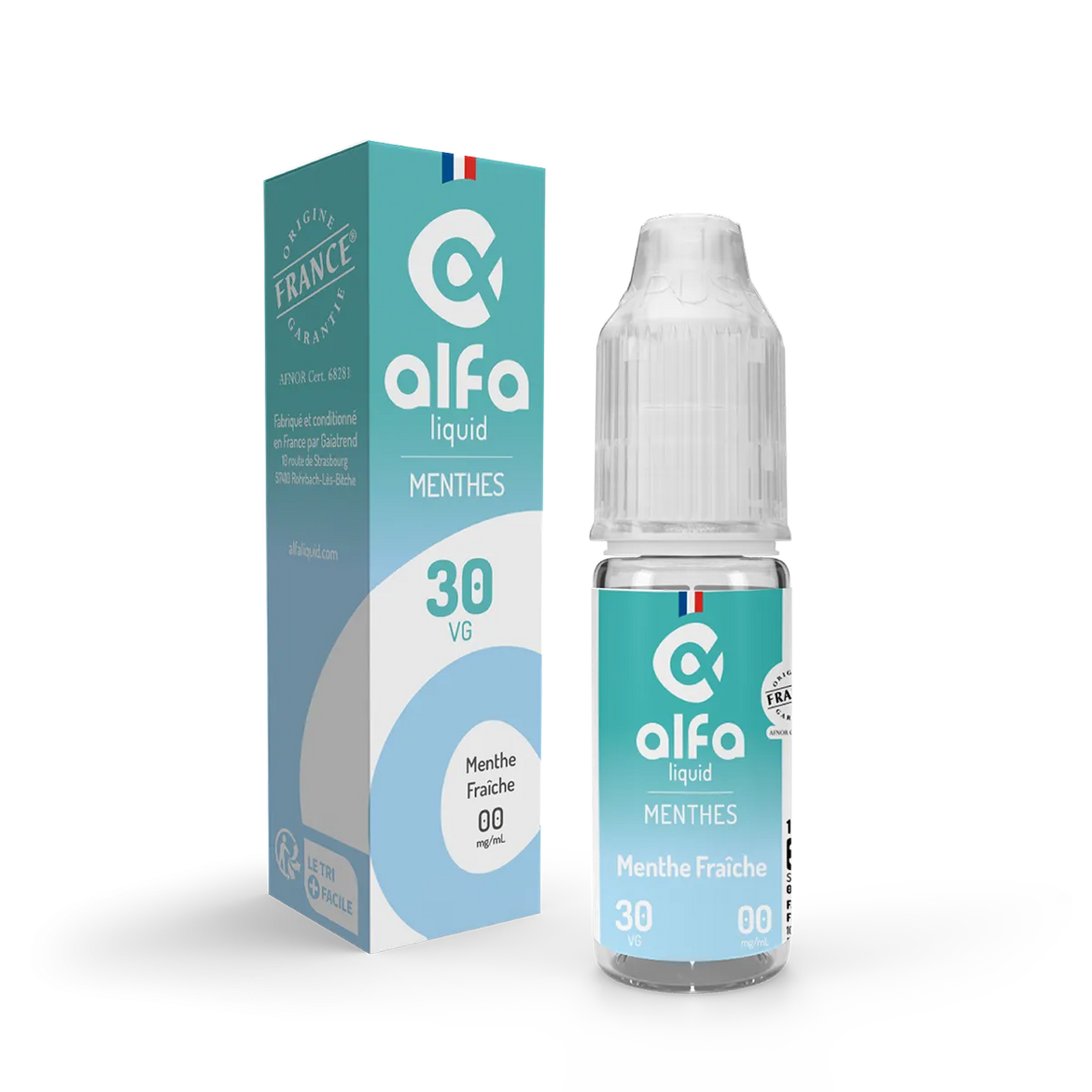 Menthe Fraiche 10mL - Alfaliquid Menthes