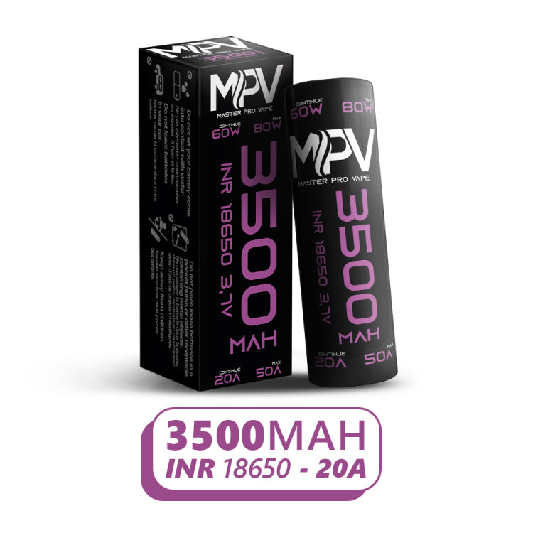Accu 18650 3500MAH - MPV  Au Vapoteur